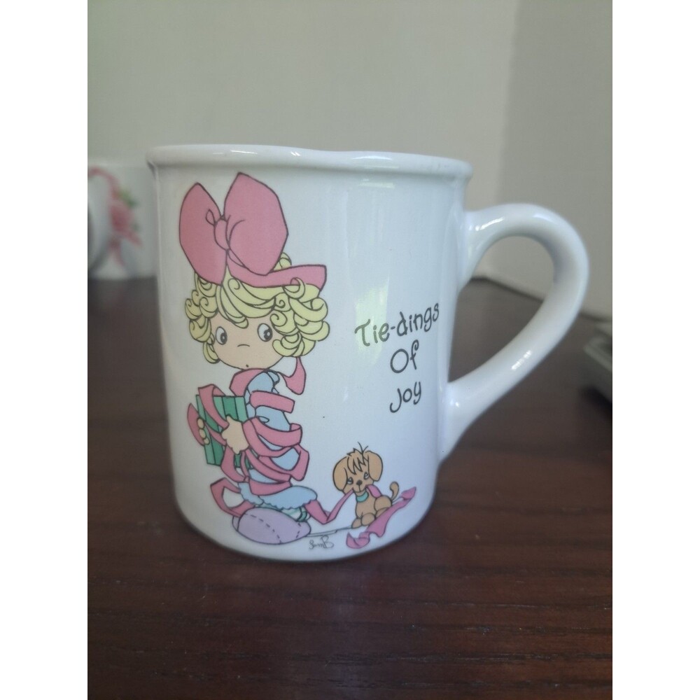 1994 Precious Moments Tie-dings Of Joy Ceramic Mug